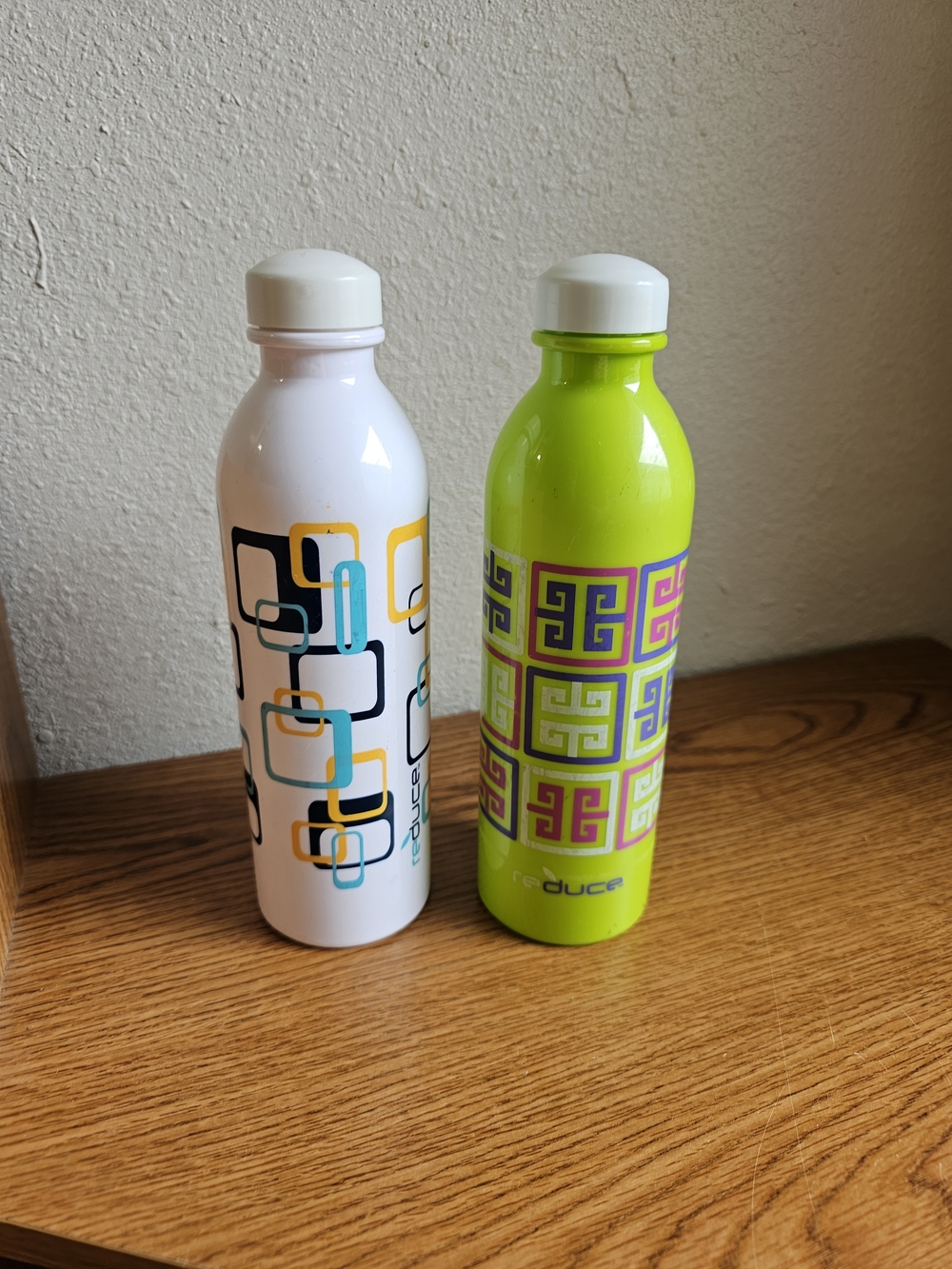 Reduce 16 Oz Water Bottles 2 School Lunch Milk Beverage Screw Lid Back To School
